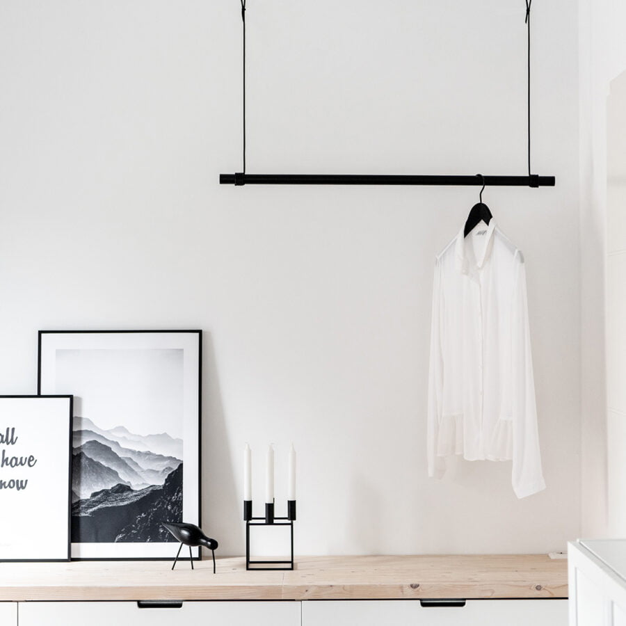 Garderobe S3 Schwarz – Bild 12