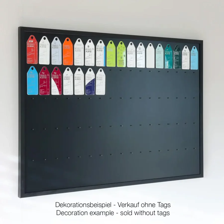 Aviation Skin Display 70x50 cm schwarz/schwarz – Bild 5
