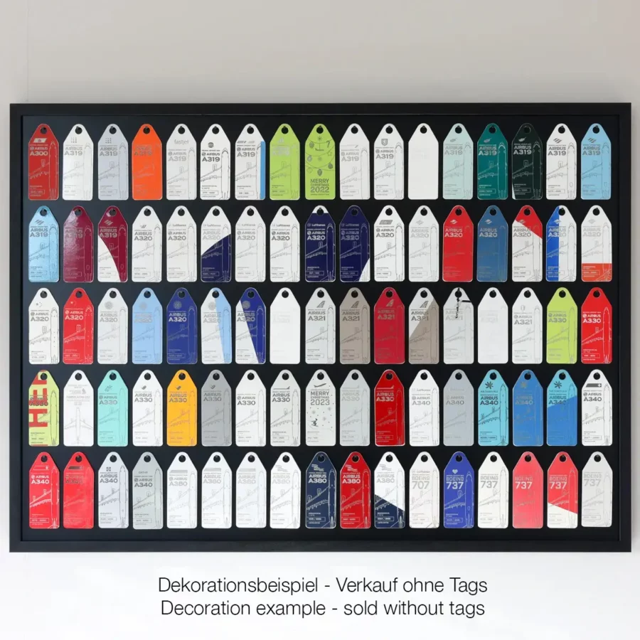 Aviation Skin Display 70x50 cm schwarz/schwarz – Bild 4