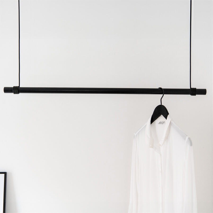 Garderobe S3 Schwarz – Bild 4
