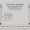 il_794xN.3896843351_be8y.jpg Maßskizze am Lederband-Beispiel: circa 130 cm mit Schlaufe, 150 cm ohne Schlaufe und Stangenlängen von 40 bis 100 cm