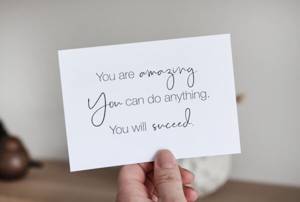 il_794xN.5110907759_r148.jpg Postkarte „You are amazing, you can do anything, you will succeed.“