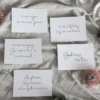 Postkarten-Set – 5 Spruchkarten