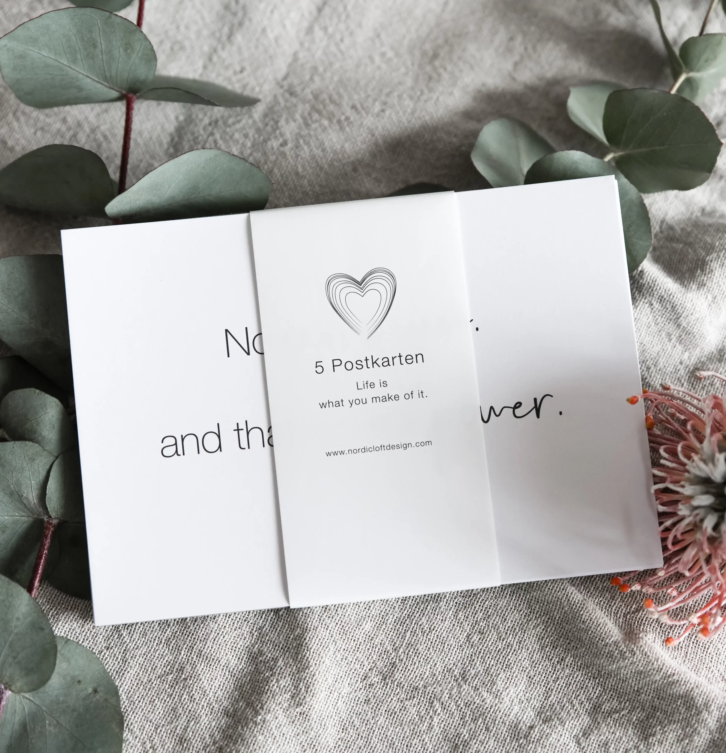 Original-Postkarten von Nordic Loft Design